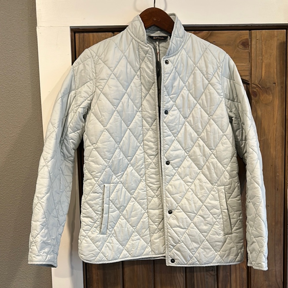 Women’s Barbour Quilted Jacket - Light Gray